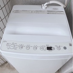 全自動洗濯機4.5kg originalbasicの画像