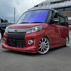【売約済】スズキスペースアカスタムXSリミテッド　シルクブレイズ...