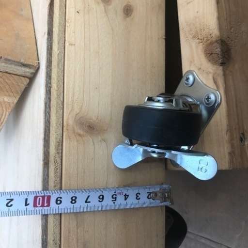 DIY WOOD…台キャスター付き数量3台一部タイヤ止め機能付き‼️