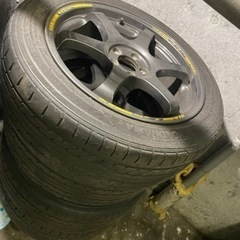 215/50R17 DBS 17インチアルミホイール　PCD10...