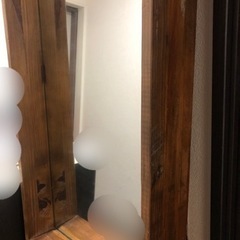 【取引調整中】アンティーク調 姿見 鏡の画像