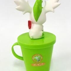 新品未開封 2008年 いつもポケモンと一緒！フィギュア付コップ ピカチュウの画像