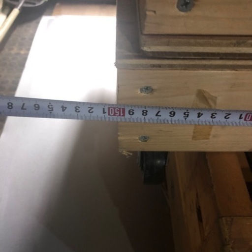 DIY…WOOD…デッキ用…3台‼️+台…キャスター付き3台‼️まとめ売り