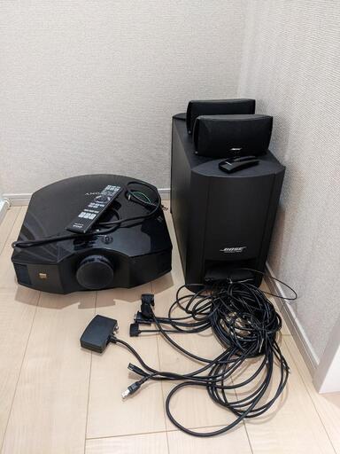 プロジェクター　BOSEスピーカー　セット価格