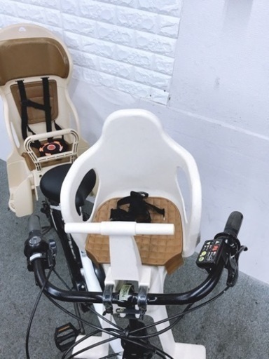 人気なモデル　3人乗り電動自転車　子供乗せシート付き　お買い得　状態が良い　元気なバッテリー