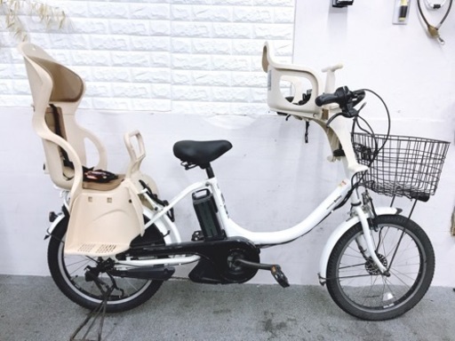人気なモデル　3人乗り電動自転車　子供乗せシート付き　お買い得　状態が良い　元気なバッテリー