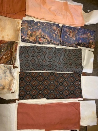 着物　和装　昭和時代　リメイク　訪問着？