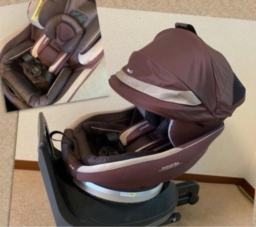 【引き渡し決定】チャイルドシート　コンビ ネルーム ISOFIX エッグショック  NF-700  スパークリングブラウン