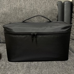 【美品】無印良品　ナイロンメイクボックスL
