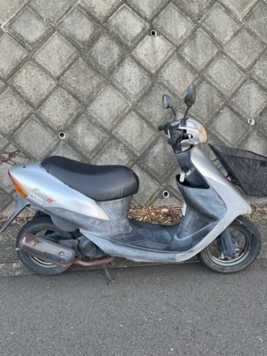 神奈川　原付　レッツ2 前カゴ付き　中古バイク車体　ディオ　ジョグ　アドレス