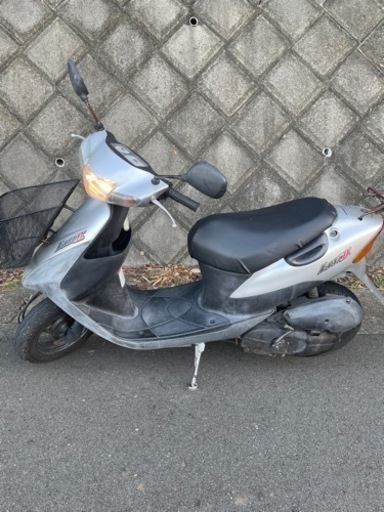 神奈川　原付　レッツ2 前カゴ付き　中古バイク車体　ディオ　ジョグ　アドレス