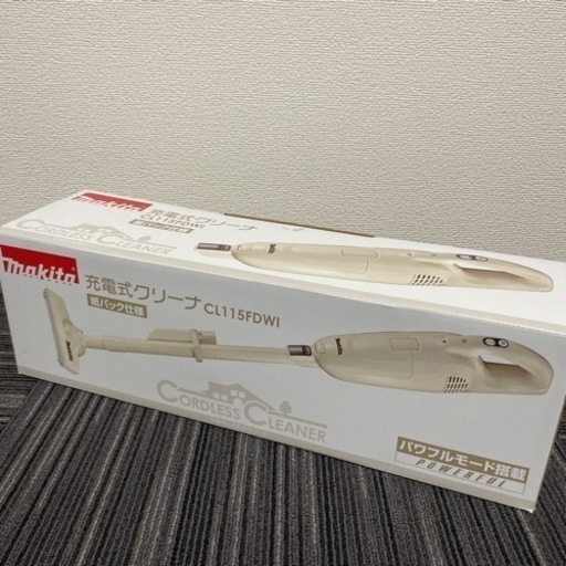 【新品未開封】マキタ 充電式クリーナ CL115FDWI 正規品