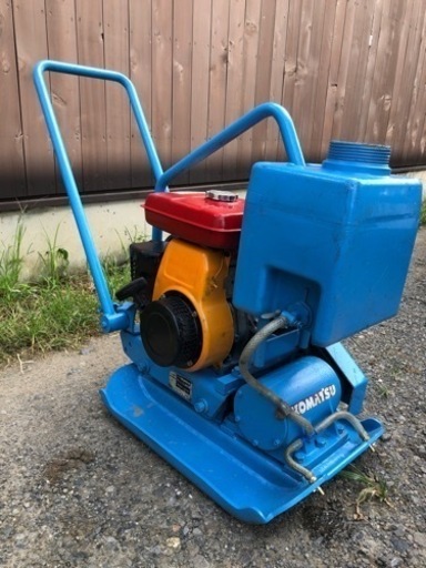 プレートコンパクター プレートランマー 転圧機 小松JP-80 ロビンEY20 エンジン　引き取り限定出品