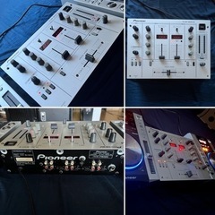PIONEER パイオニア ミキサーDJM-300-S、CDJ-200 2台 DJセットの画像
