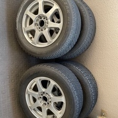 【受け渡し中】古いブリヂストンのスタッドレスタイヤです