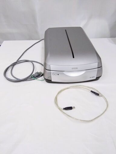 EPSON/エプソン フラットヘッドスキャナー GT-X800 Calario/カラリオ フラット ベッド スキャナー フィルム スキャナー ネガフィルム 対応 卓上型 シルバー