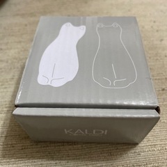 カルディ ねこ ソルト＆ペッパー入れ 未使用品の画像