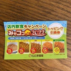 CoCo壱　プレゼントチケット