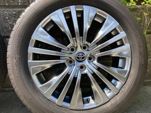 ハリアー80系ホイール&タイヤ225/55/19 4本