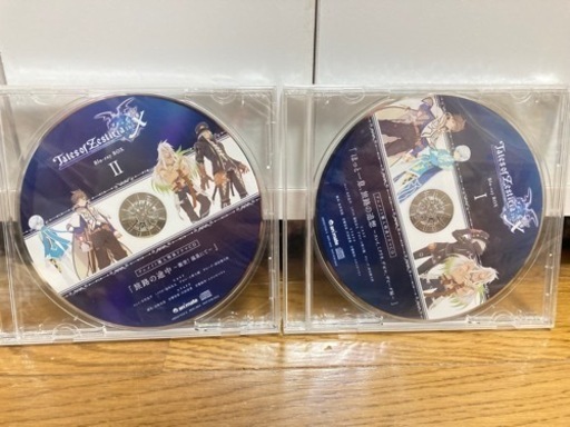 【新品未開封】テイルズ オブ ゼスティリア ザ クロス １・２セットBlu-ray BOX アニメイト特典付き★購入特典ドラマCD ラ