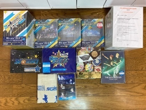 【Blu-ray】THE IDOLM@STER アイドルマスター SideM 1st,2nd,3rd,4thSTAGE LIVE【ブルーレイ】 Complete Box他(初回生産限定版) ★ライブ