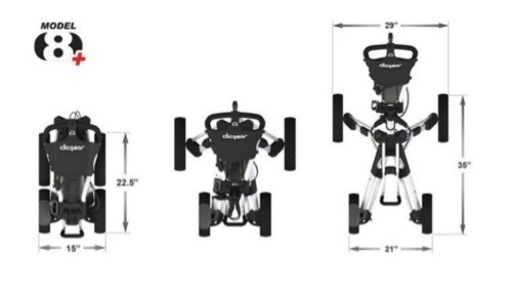ゴルフ用　プッシュカート 4輪  未使用　新品
