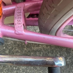 9月中！女の子　自転車の画像