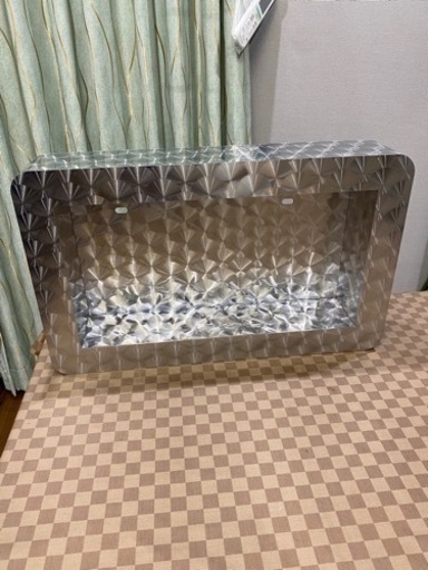 ナンバー枠R型デコトラ ステンレス304ウロコ 大型用