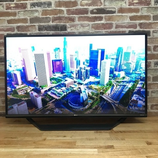 即日受渡❣️LG43型4K液晶TVマジックリモコン付 YouTubeNetflix32000円