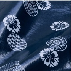 アストロ  収納ケース  衣類用 3個組  ネイビー 和柄 の画像