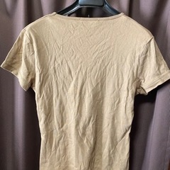 MCM  ロゴ　ブラウン　トップス　半袖　カットソー　Tシャツの画像