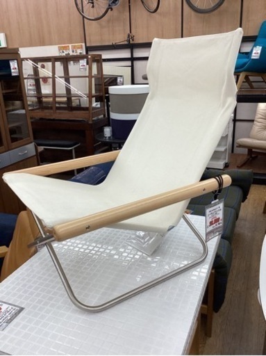 KH-34【新入荷　リサイクル品】人気商品　美品　ニーチェアX 白