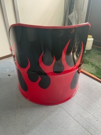 ドラム缶　リメイク　チェア