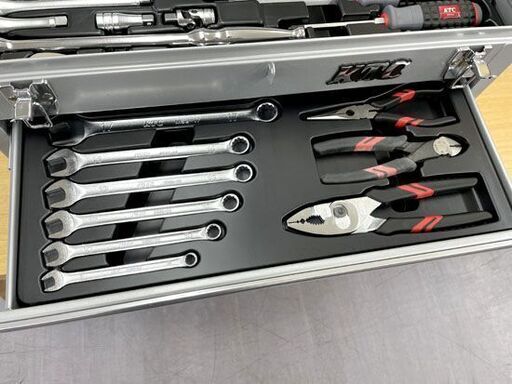超美品 KTC 9.5sq 工具セット（チェストタイプ）マグネット付パーツトレイ欠品 ツールセット SK3650XT SKX0213S 札幌市手稲区