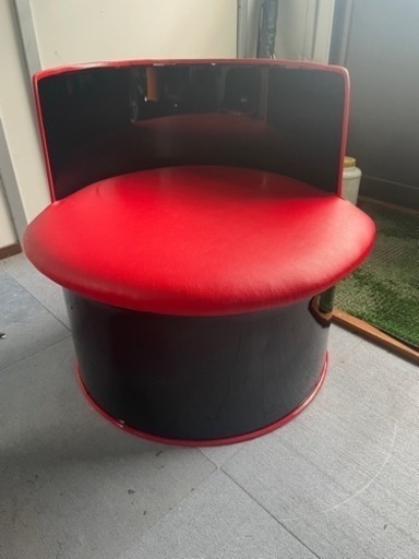 ドラム缶　リメイク　　チェア