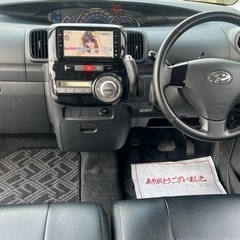 平成25年　タント　カスタム　ターボ　RS ナビ、TVの画像