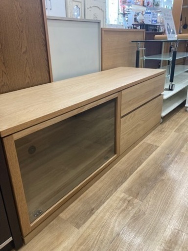 取りに来れる方限定！【無印良品】１枚扉のテレビボードです！！