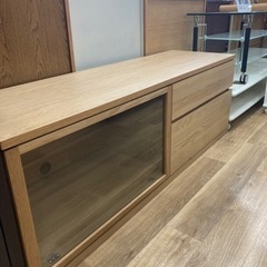取りに来れる方限定！【無印良品】１枚扉のテレビボードです！！ 