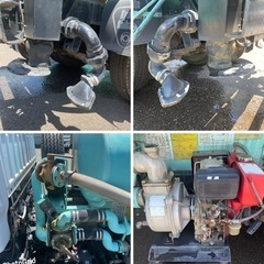 値段交渉可能！H16年いすゞエルフ散水車！低走行23513km極東製LH02-30R!サブエンジン！放水用ホース付きタンク穴あき無し、フレーム腐食無しの画像