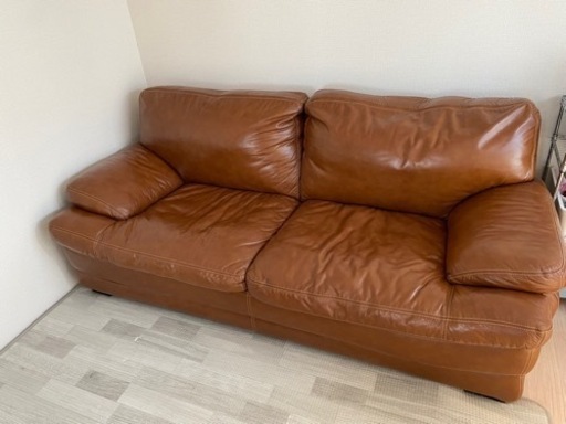 革製ソファ(受け渡し決定しました)
