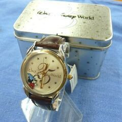未使用品！ディズニーワールド 25周年記念 腕時計 限定品 ミッ...
