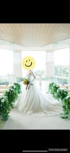 【真空クリーニング済/パニエ付】2021モデルウエディングドレス