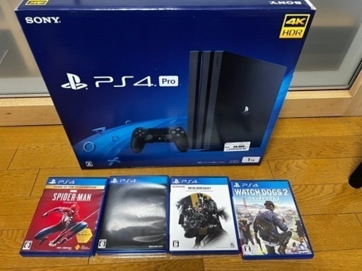 ps4pro 4kモニター　ソフト複数