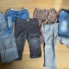 女の子　子供服　80サイズ　秋冬物まとめて18点ゆずりますの画像