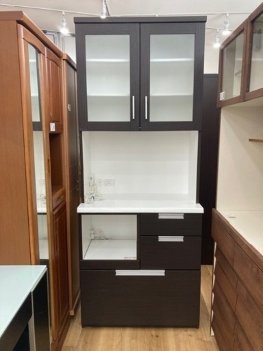 【トレファク高槻店】取りに来れる方限定！ニトリ2枚扉レンジボードです！！！