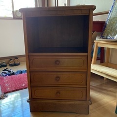 電話台にしていた棚