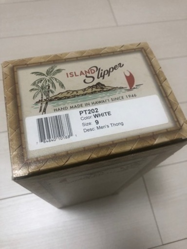 値下げ【新品・未使用】アイランドスリッパ　サンダル　27センチ