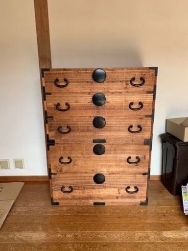 レトロな桐タンス　8/14までのお取引でお願いできる方