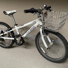 ルイガノ　子供自転車　ホワイト　20インチ