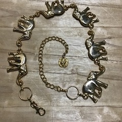 チェーンベルト　象　エレファント